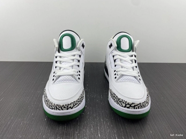 1st Kicks Shoes Oregon Ducks Retro White Crew Pit Jordan 594282233 3 0708